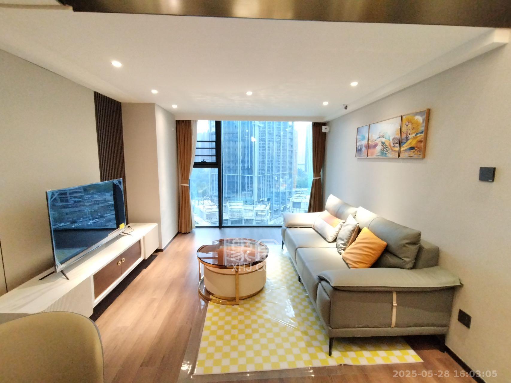 达美寰宇中心 2室1厅1卫 3400.0元/月 达美寰宇中心 2室1厅1卫 3400.0元/月室内图