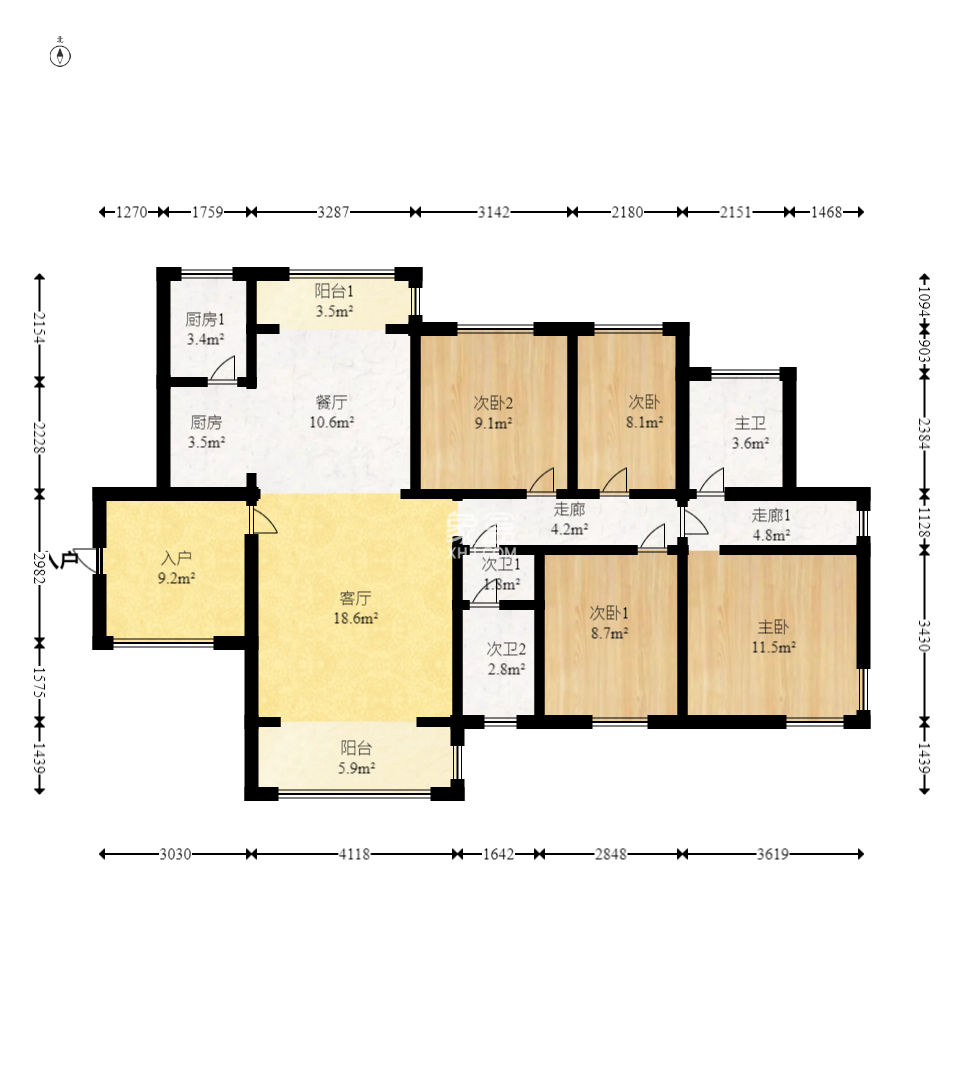昌茂城邦  4室2厅2卫    237.0万 昌茂城邦  4室2厅2卫    237.0万室内图