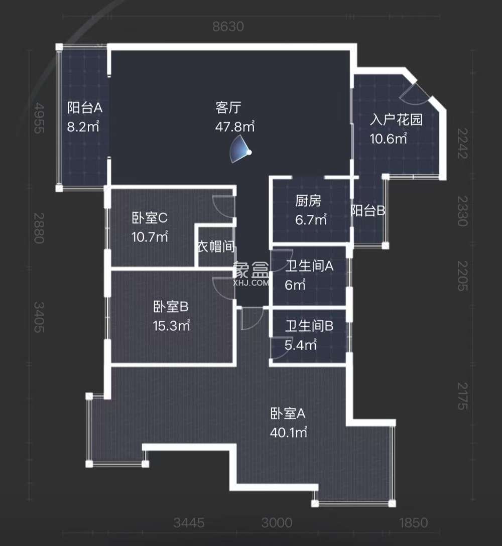 水岸春天  5室2厅3卫   71.00万