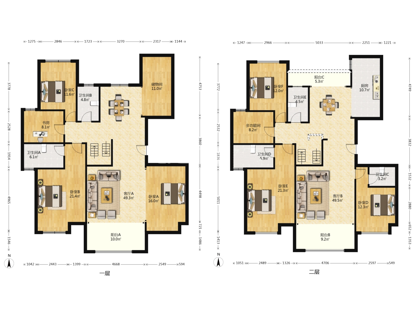 学府时代 8室2厅4卫 178.0万 学府时代 8室2厅4卫 178.0万室内图