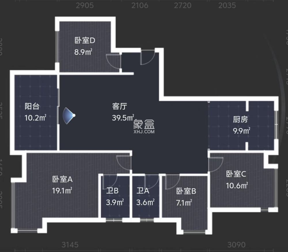 奥园养生城  4室2厅1卫   80.00万
