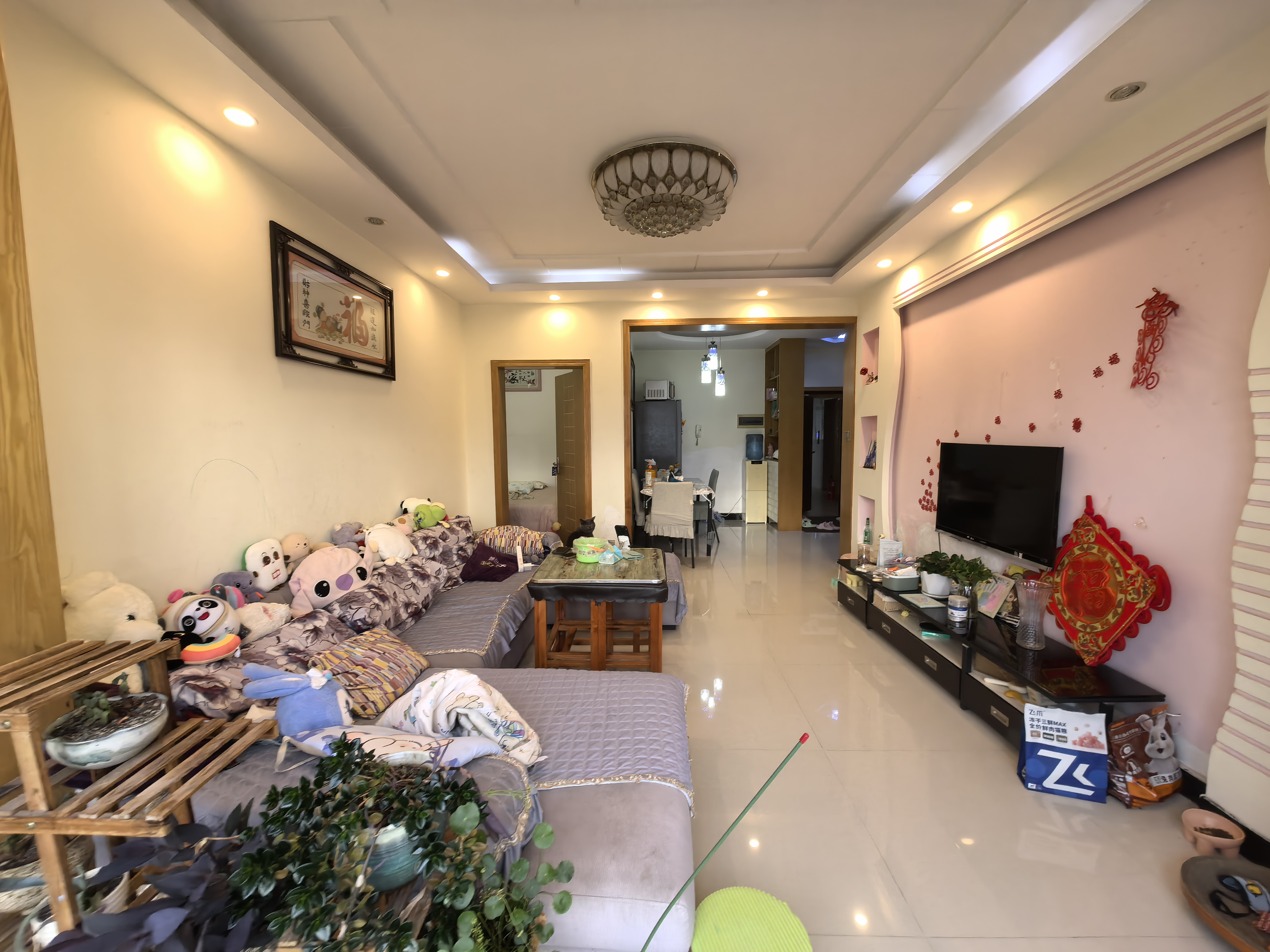 南岸晶都  2室2厅1卫   39.80万客厅