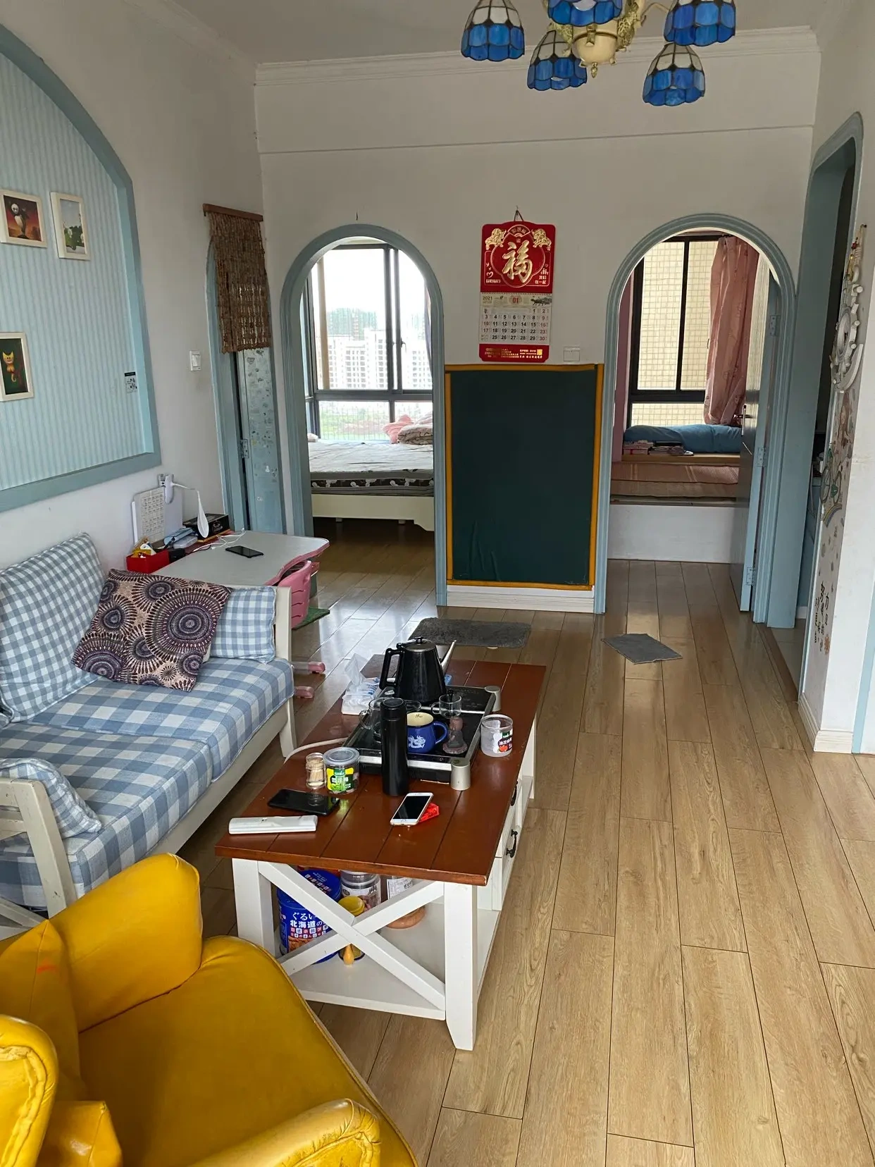 南江花园 2室2厅1卫 1500.0元/月 南江花园 2室2厅1卫 1500.0元/月室内图