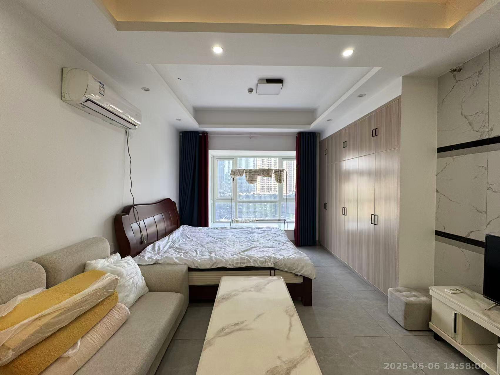 庐山一号 1室1厅1卫 1500.0元/月 庐山一号 1室1厅1卫 1500.0元/月户型图