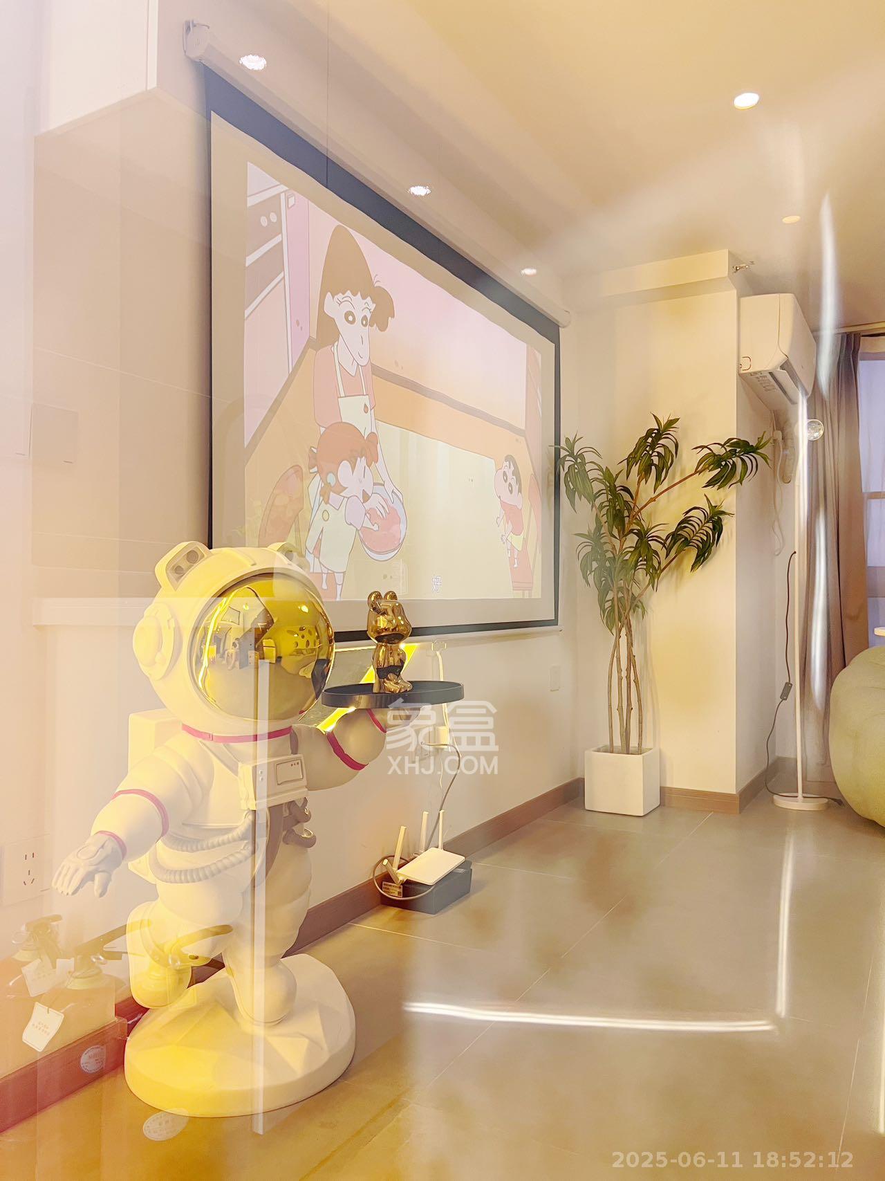 保利天禧EF区  2室1厅1卫   3300.00元/月室内图