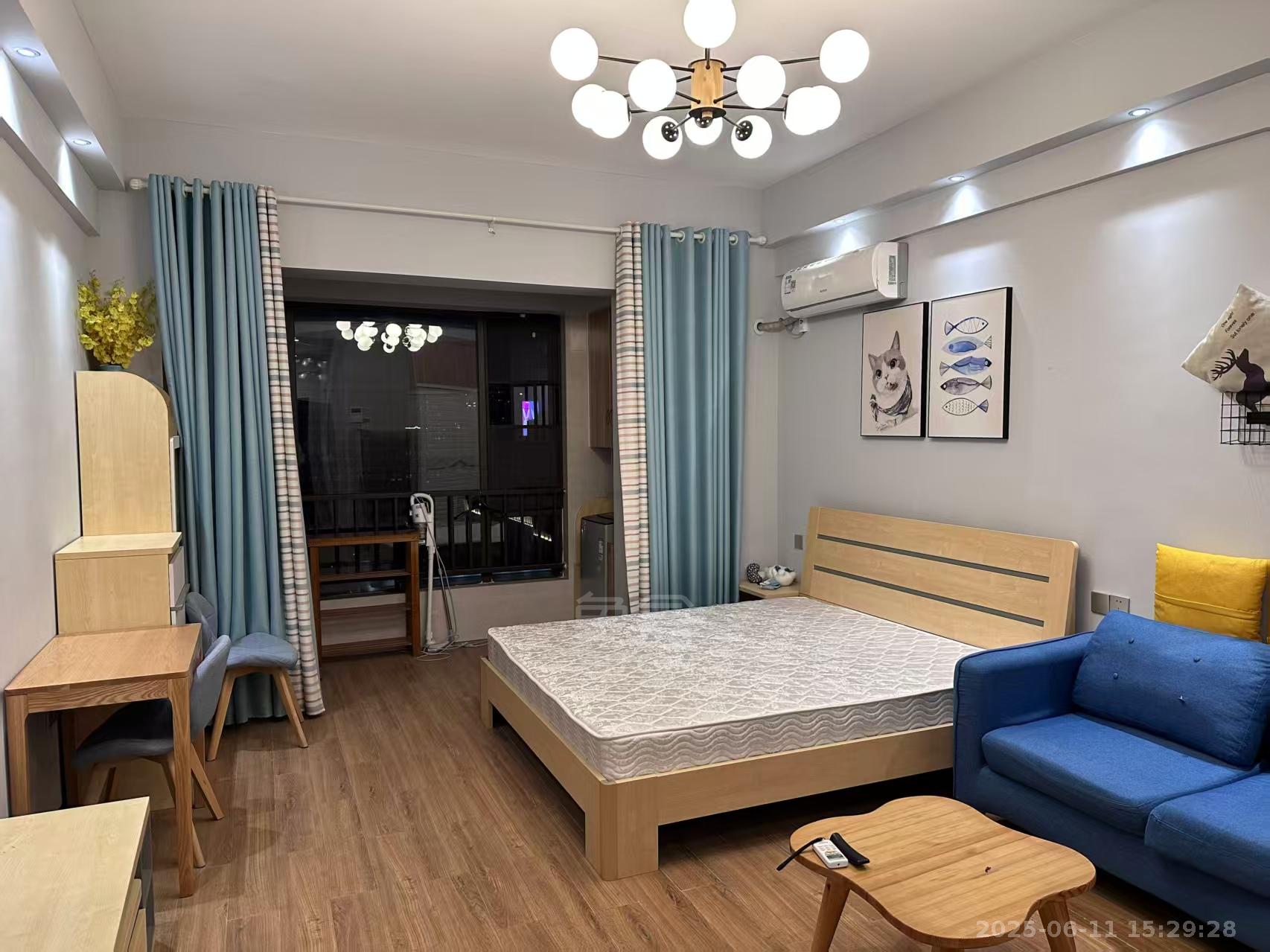 中泰财富湘江 1室1厅1卫 1500.0元/月 中泰财富湘江 1室1厅1卫 1500.0元/月室内图