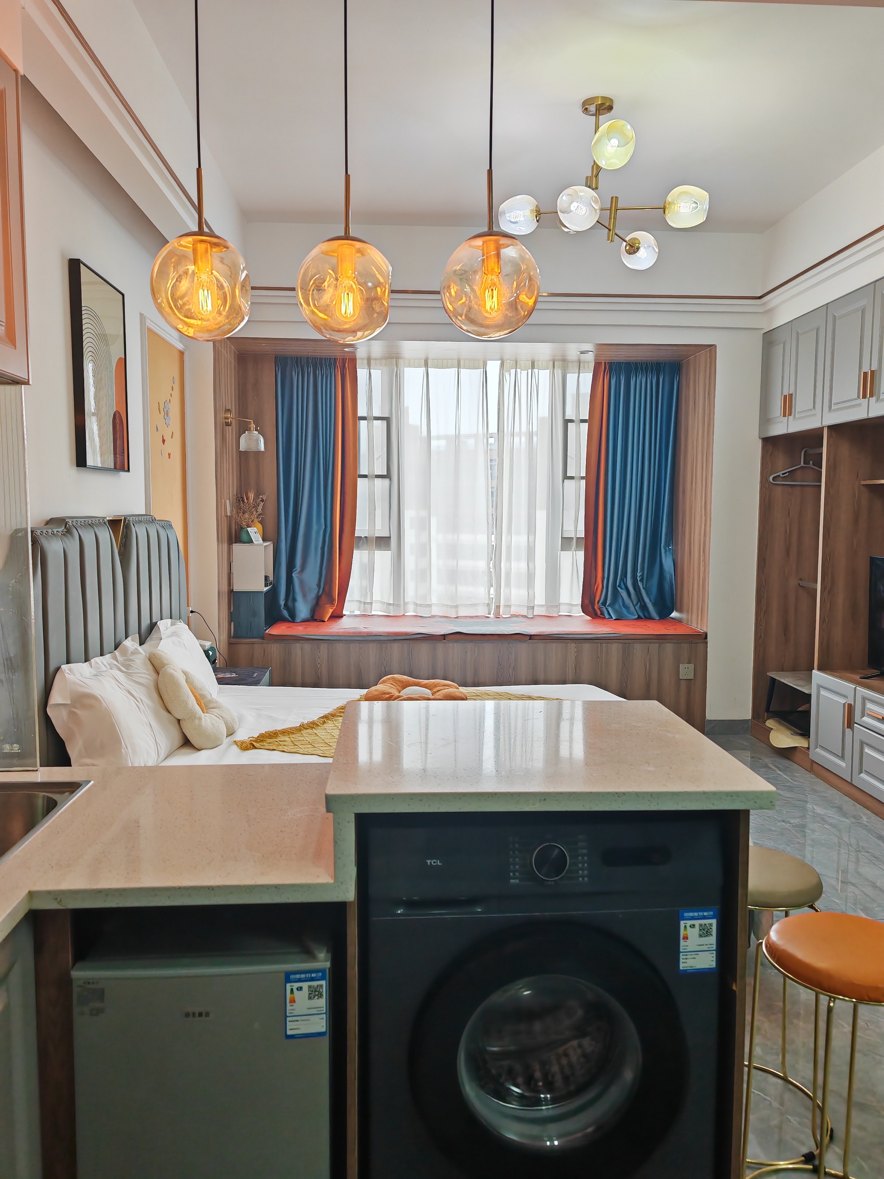 酃湖万达公寓 1室1厅1卫 1500.0元/月 酃湖万达公寓 1室1厅1卫 1500.0元/月室内图