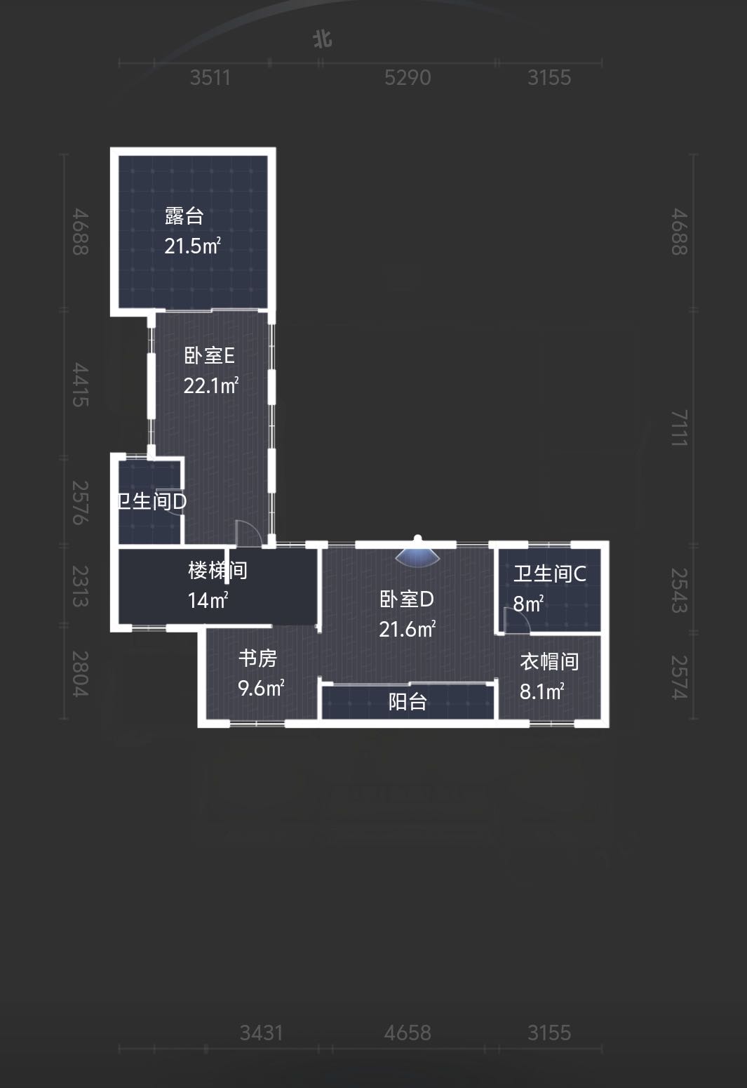 城市公园 6室2厅4卫 458.0万 城市公园 6室2厅4卫 458.0万室内图