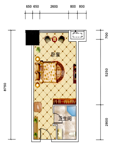 朗廷览江  1室1厅1卫    27.8万 朗廷览江  1室1厅1卫    27.8万
