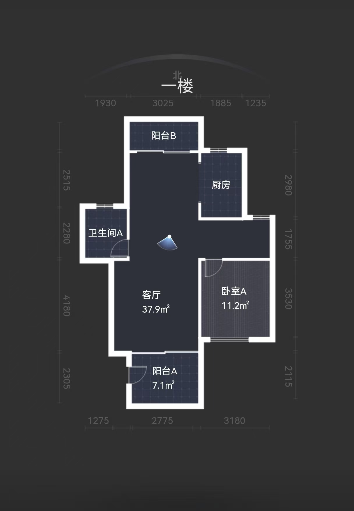 长房湘江府 5室3厅4卫 270.0万 长房湘江府 5室3厅4卫 270.0万室内图