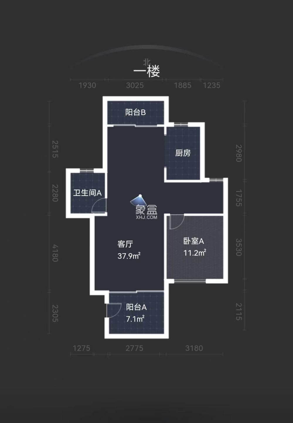 长房湘江府  5室3厅4卫   270.00万