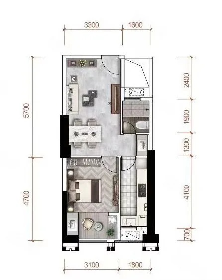 梓怡华盛家园  6室3厅3卫   3500.00元/月室内图1