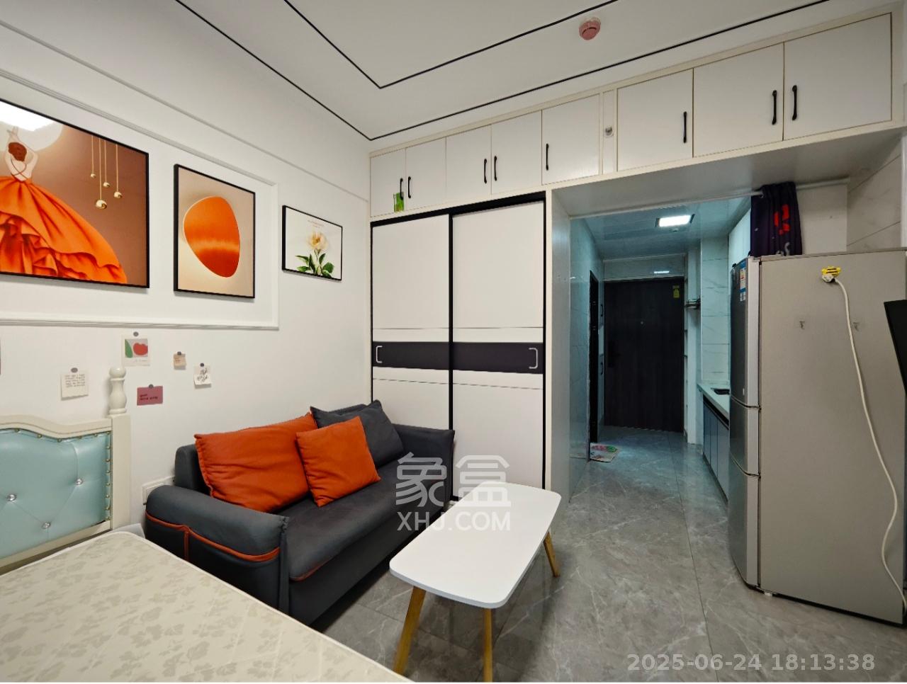 龙湖湘江星座(祺鑫星座公寓) 1室0厅1卫 1500.0元/月 龙湖湘江星座(祺鑫星座公寓) 1室0厅1卫 1500.0元/月室内图