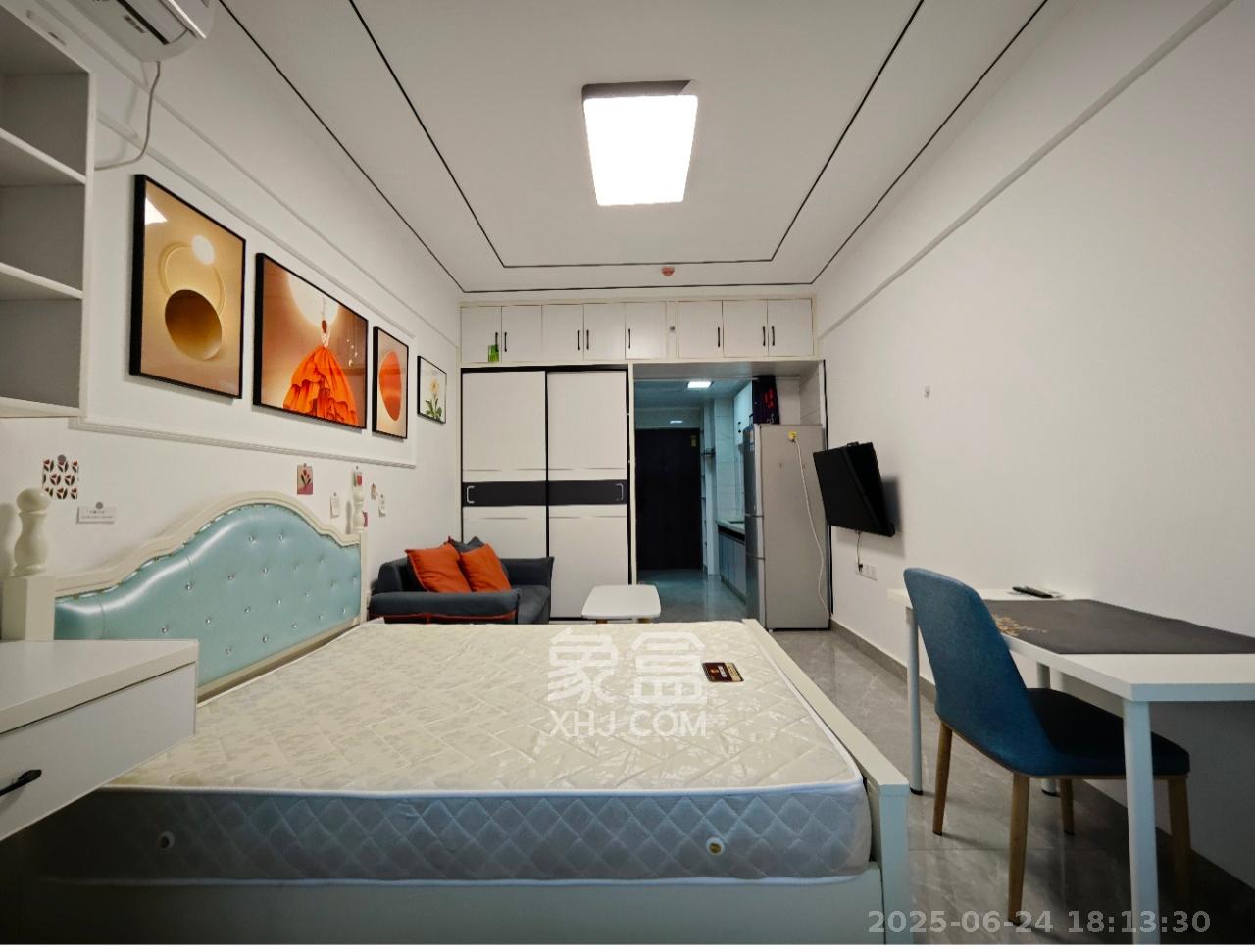 龙湖湘江星座(祺鑫星座公寓) 1室0厅1卫 1500.0元/月 龙湖湘江星座(祺鑫星座公寓) 1室0厅1卫 1500.0元/月室内图