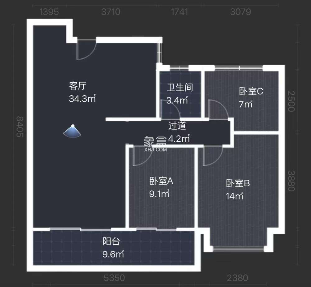 高科常春藤  3室2厅1卫   35.00万