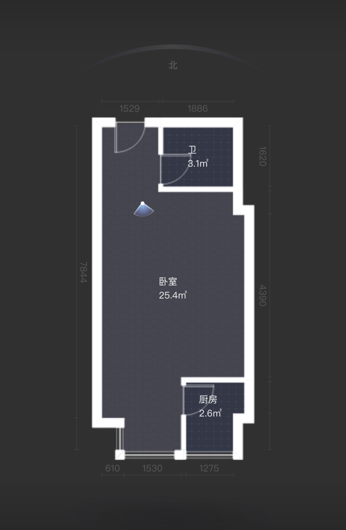 和顺天河广场(型格广场) 1室0厅1卫 18.0万 和顺天河广场(型格广场) 1室0厅1卫 18.0万室内图