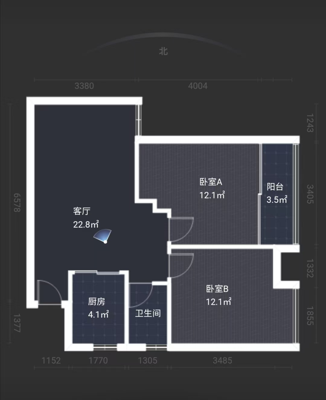 华晨御园  2室2厅1卫    50.0万 华晨御园  2室2厅1卫    50.0万室内图