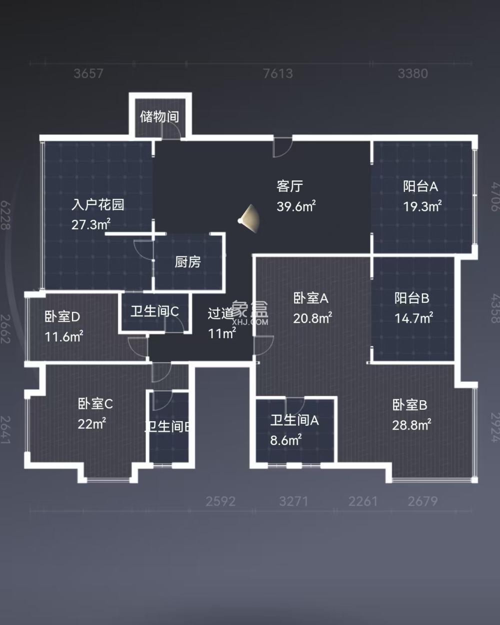奥园养生城  6室2厅3卫   175.00万