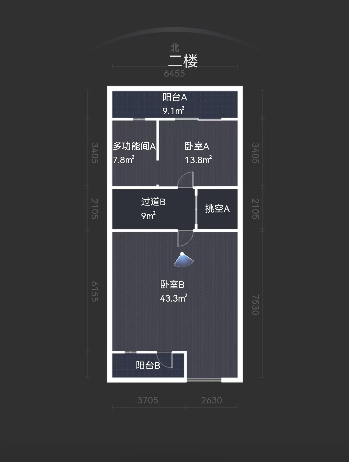 美的城一期  6室3厅4卫   205.00万室内图