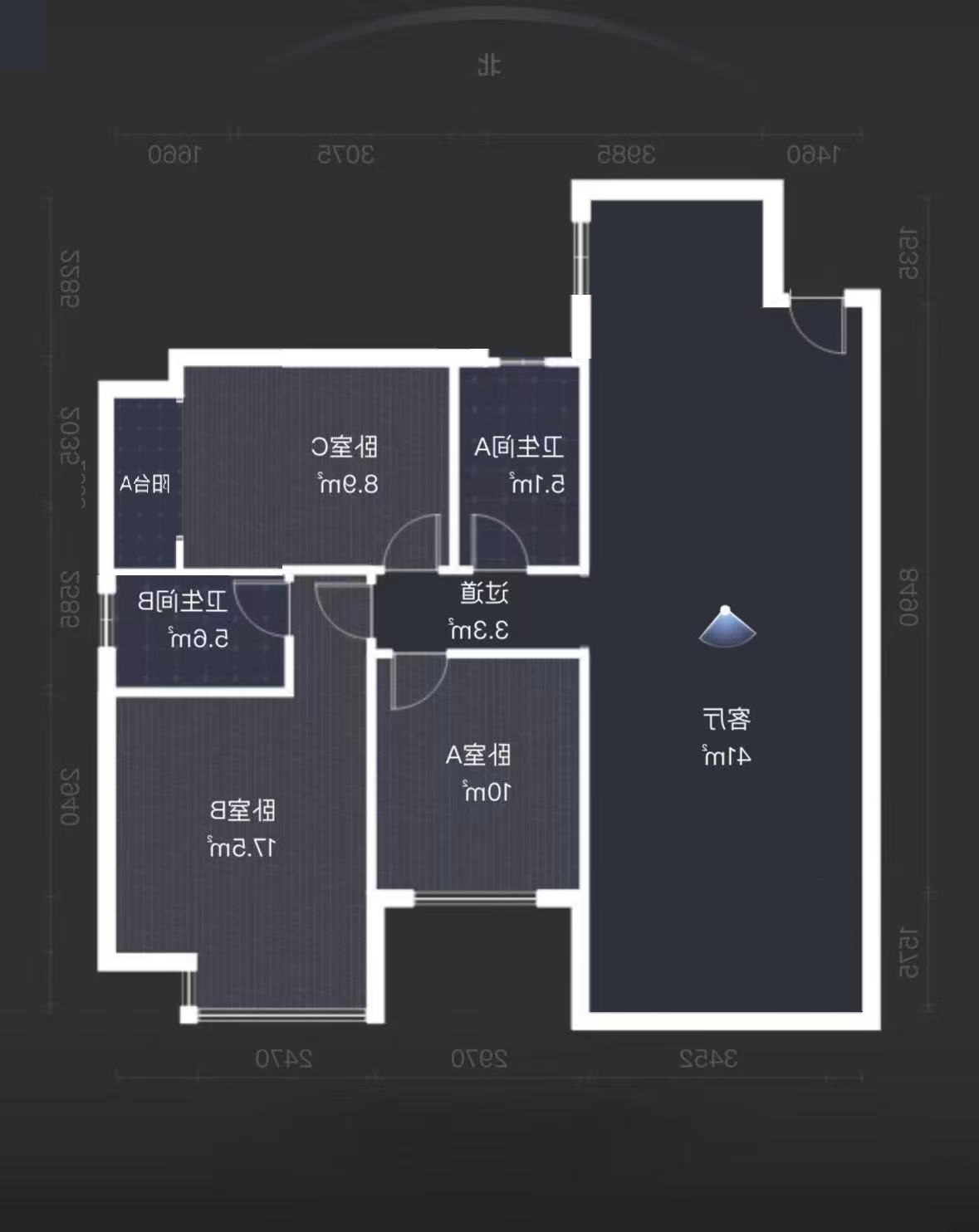 西郡佳园  3室2厅2卫   43.00万