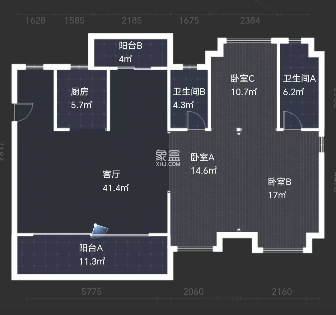 建发央著  4室2厅2卫    116.0万 建发央著  4室2厅2卫    116.0万室内图
