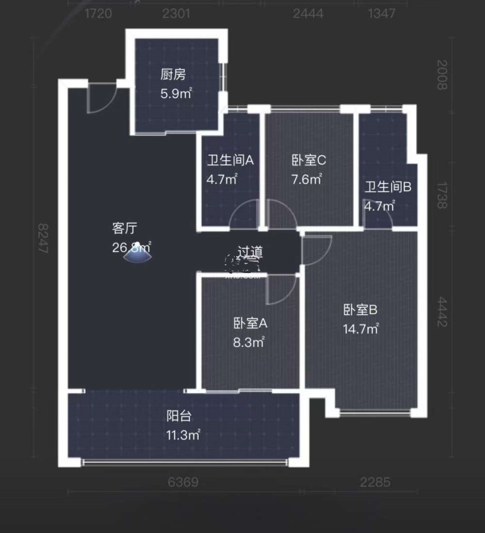 建发央著 1室0厅0卫 73.0万 建发央著 1室0厅0卫 73.0万室内图
