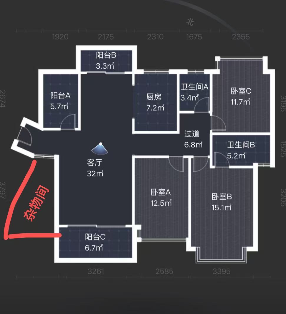 经世龙城 4室2厅2卫 65.0万 经世龙城 4室2厅2卫 65.0万室内图