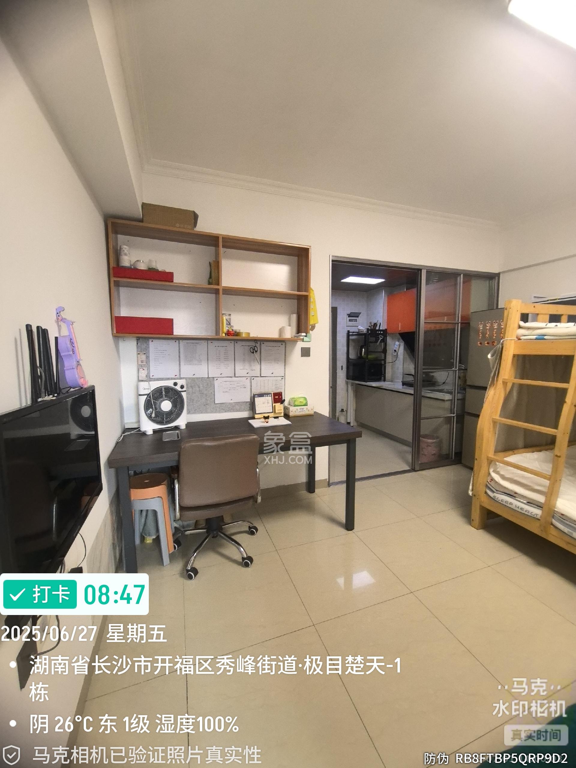 极目楚天  1室1厅1卫   1700.00元/月