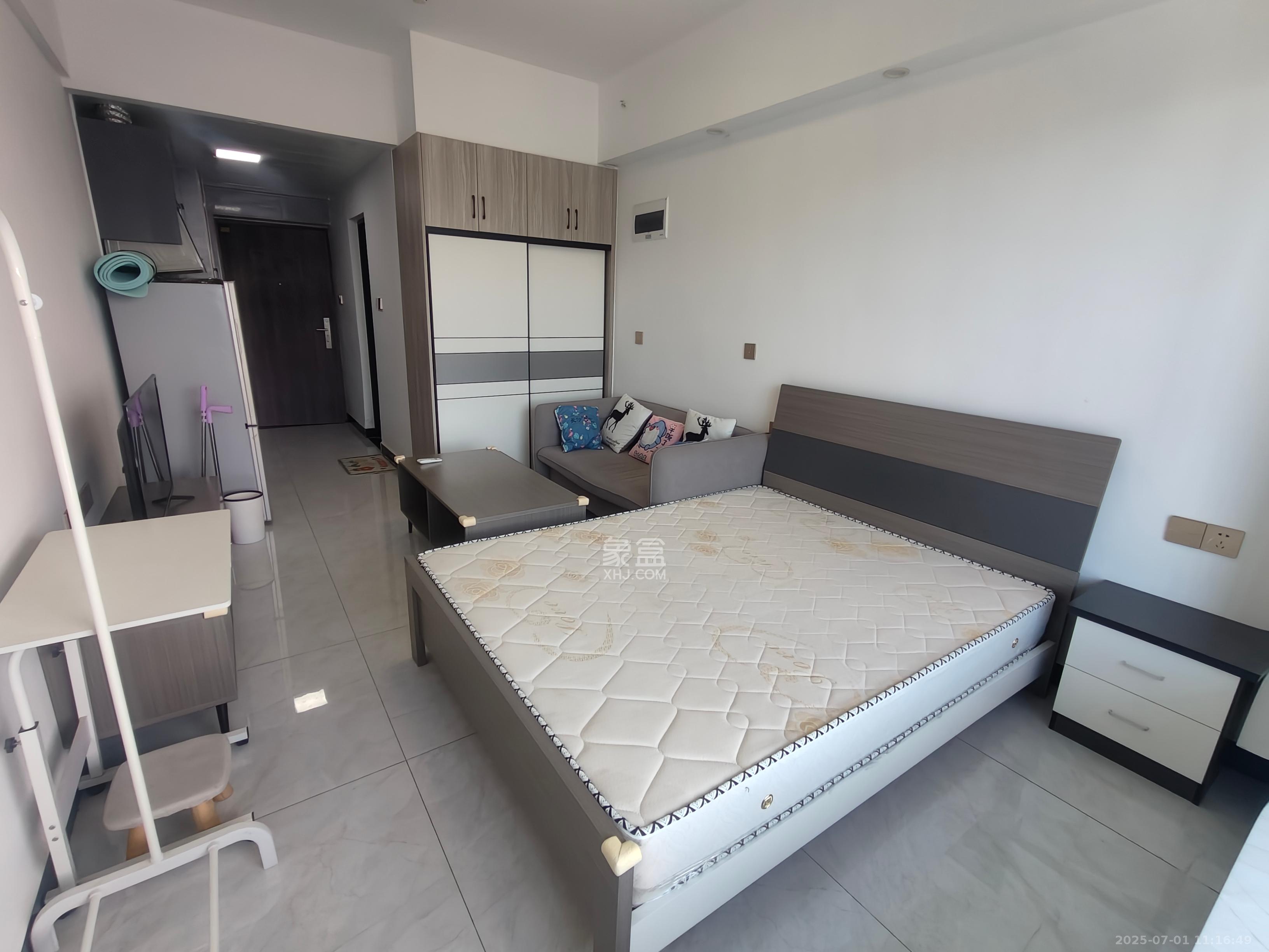 龙湖湘江星座(祺鑫星座公寓) 1室0厅0卫 1300.0元/月 龙湖湘江星座(祺鑫星座公寓) 1室0厅0卫 1300.0元/月室内图