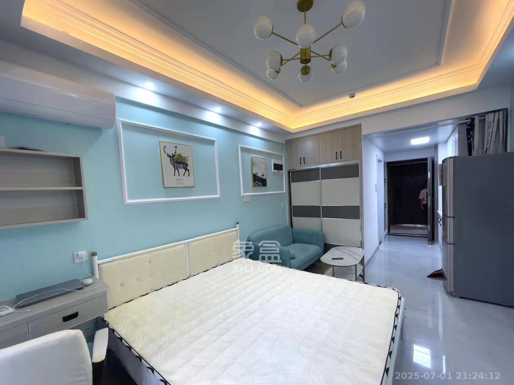 龙湖湘江星座(祺鑫星座公寓) 1室0厅0卫 1500.0元/月 龙湖湘江星座(祺鑫星座公寓) 1室0厅0卫 1500.0元/月室内图