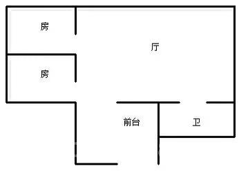 北辰三角洲B1E1区  1室1厅1卫   7500.00元/月