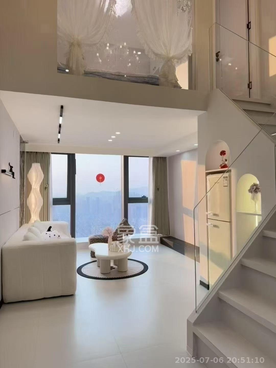 龙湖湘江星座（祺鑫星座公寓）  2室2厅1卫    2000.0元/月室内图1