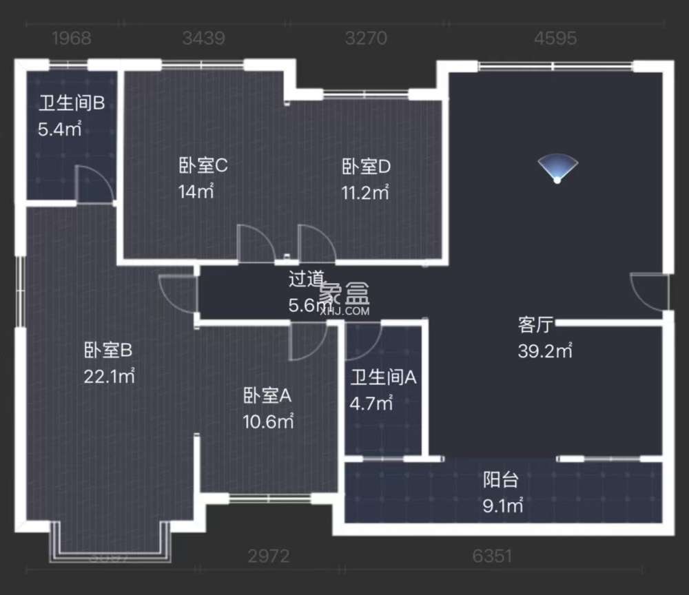 康馨佳园  4室2厅2卫    68.8万