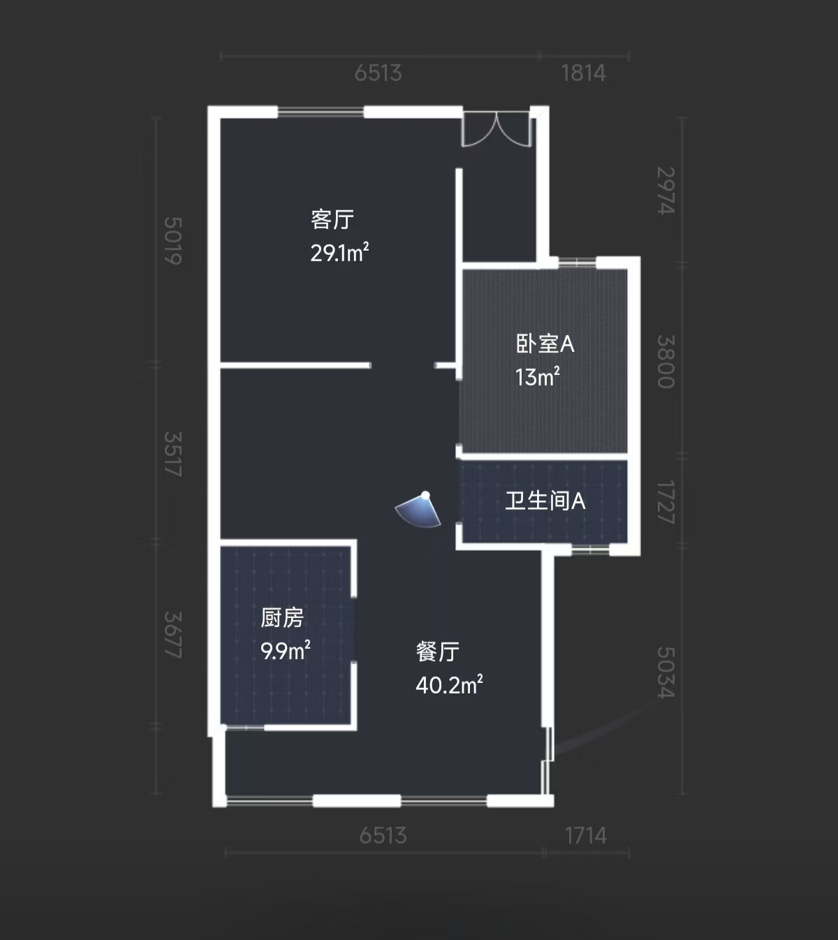 万丰上院左岸  5室2厅2卫   230.00万室内图