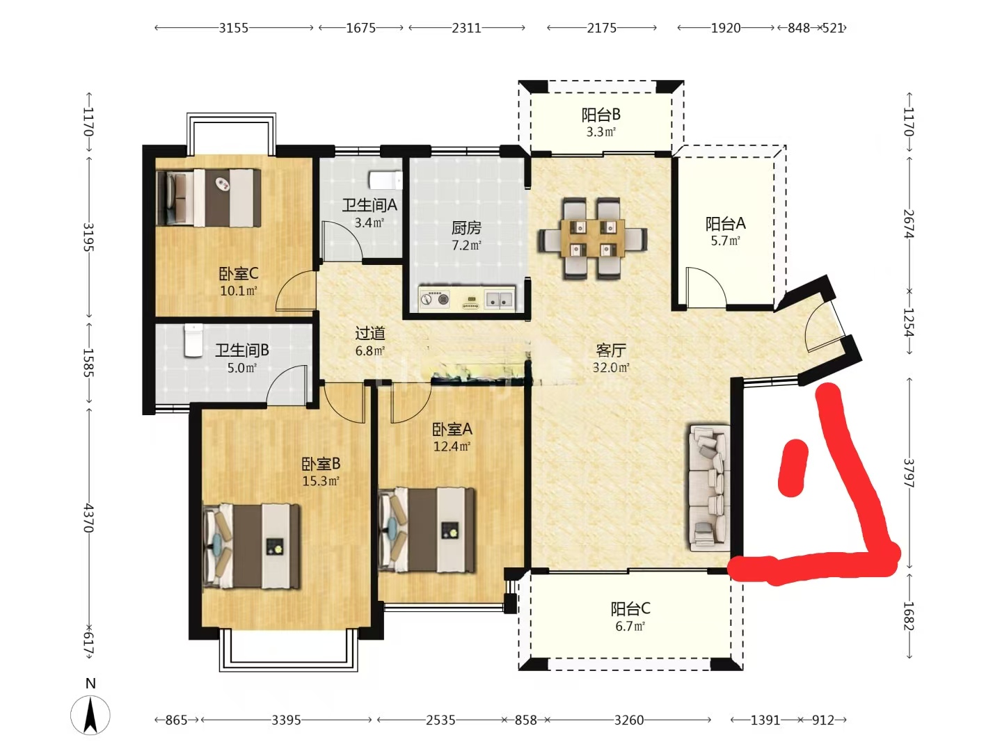 经世龙城  4室2厅2卫    65.0万 经世龙城  4室2厅2卫    65.0万