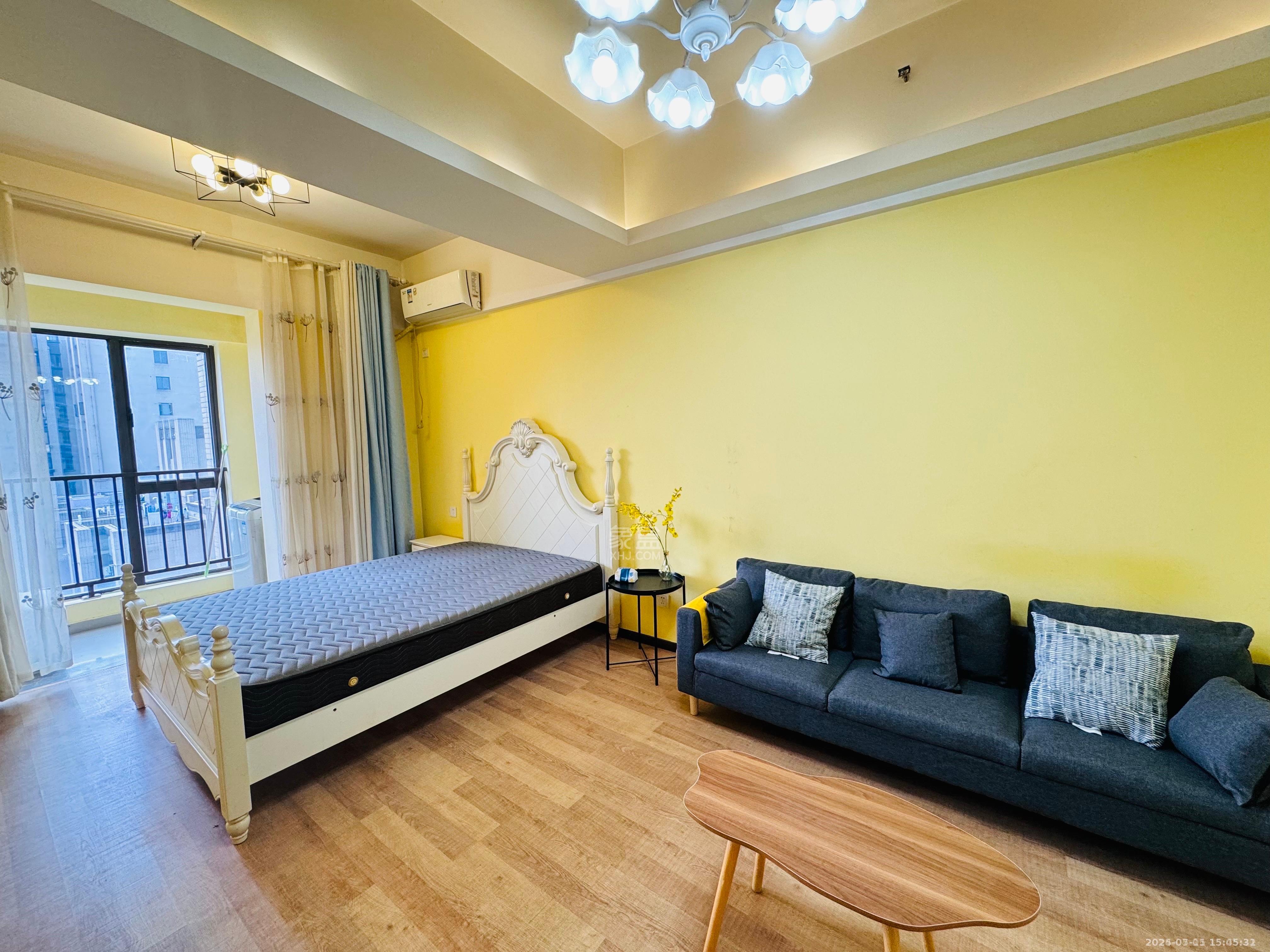 中泰财富湘江 1室1厅1卫 1400.0元/月 中泰财富湘江 1室1厅1卫 1400.0元/月户型图