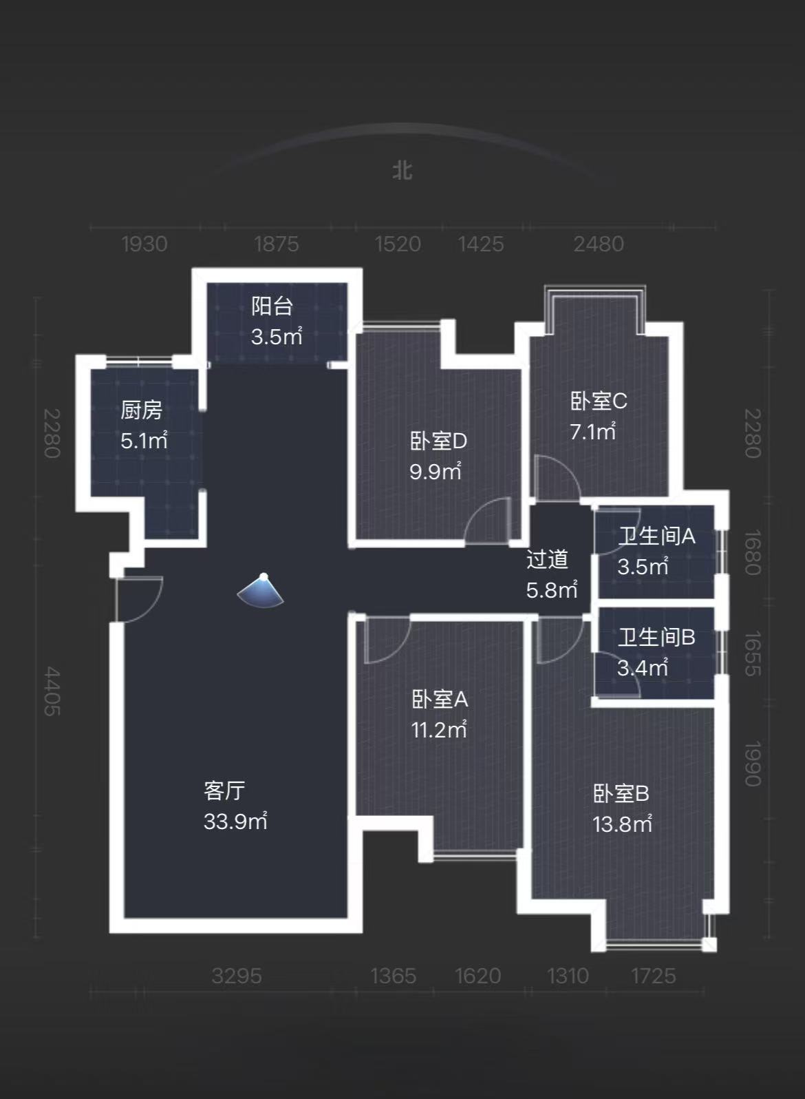 金水湾 4室2厅2卫 69.8万 金水湾 4室2厅2卫 69.8万室内图