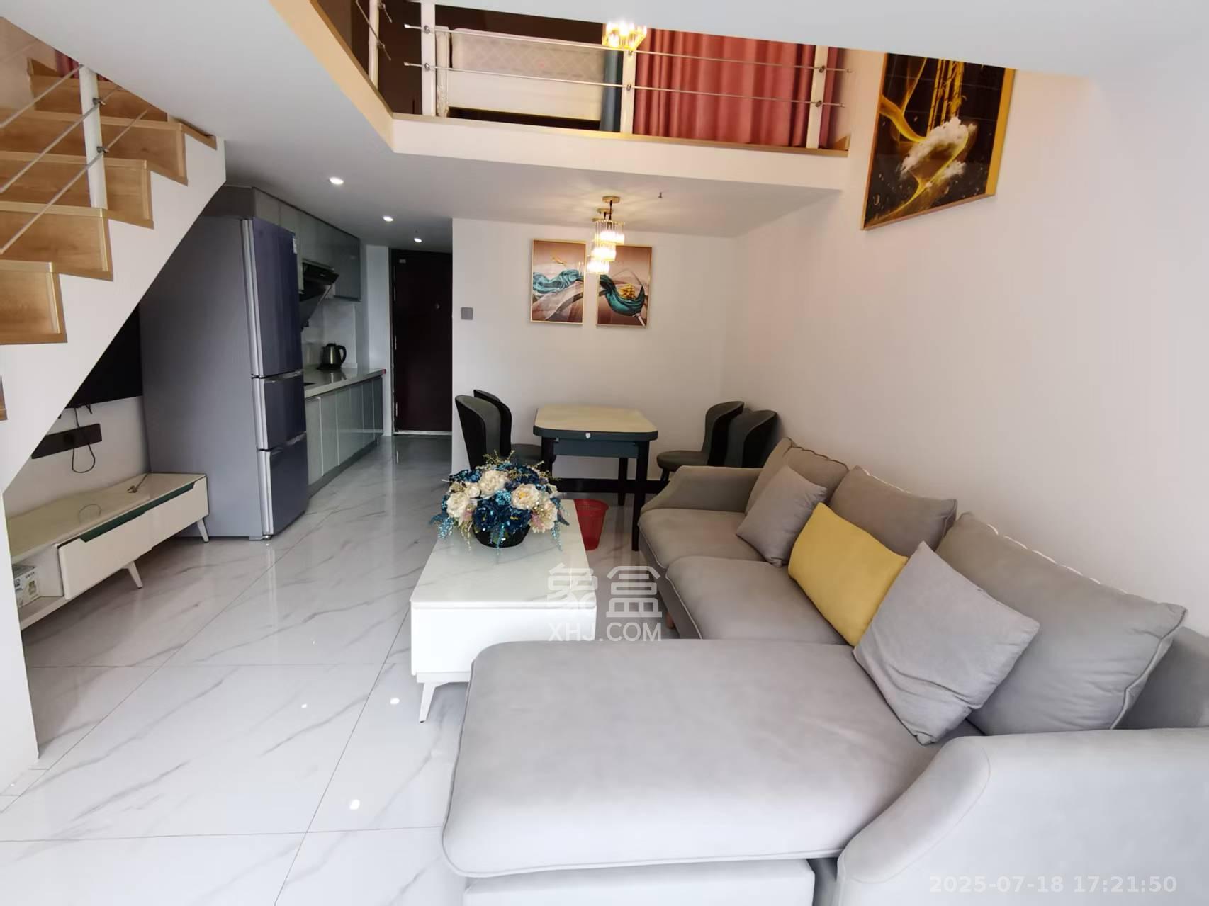 润和滨江府 2室2厅1卫 1400.0元/月 润和滨江府 2室2厅1卫 1400.0元/月室内图