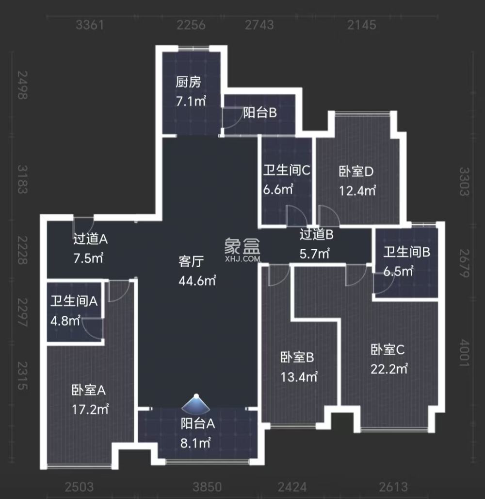 华晨神农湾  4室2厅3卫   178.00万