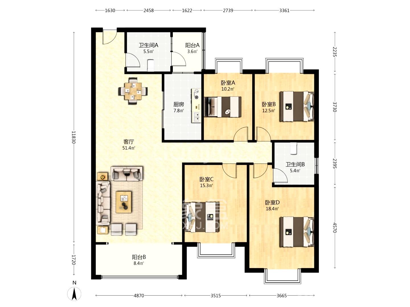 天一康园(湖南电力科技园)  4室2厅2卫    288.1万 天一康园(湖南电力科技园)  4室2厅2卫    288.1万其他