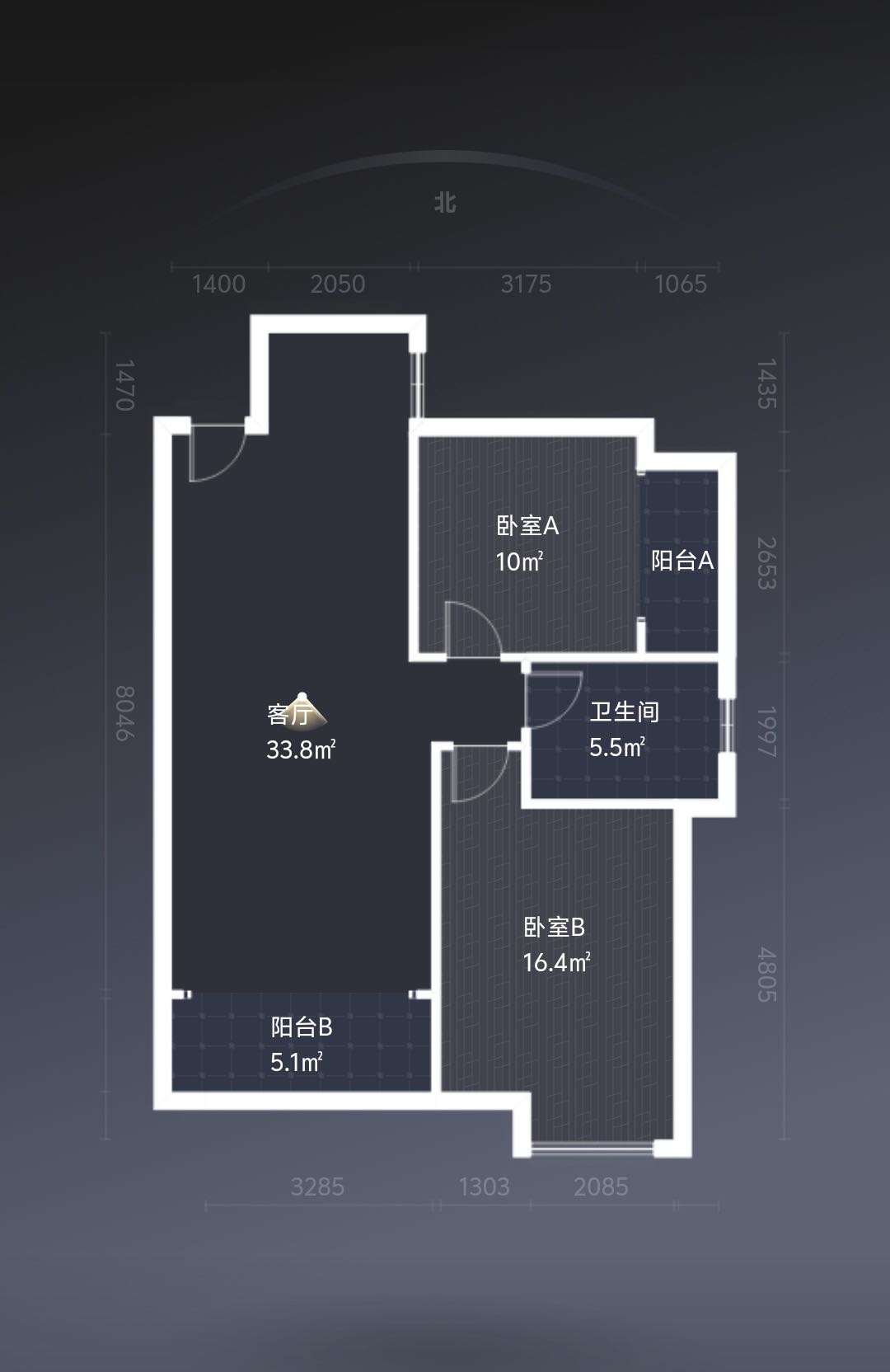 西郡佳园 2室2厅1卫 31.8万 西郡佳园 2室2厅1卫 31.8万室内图