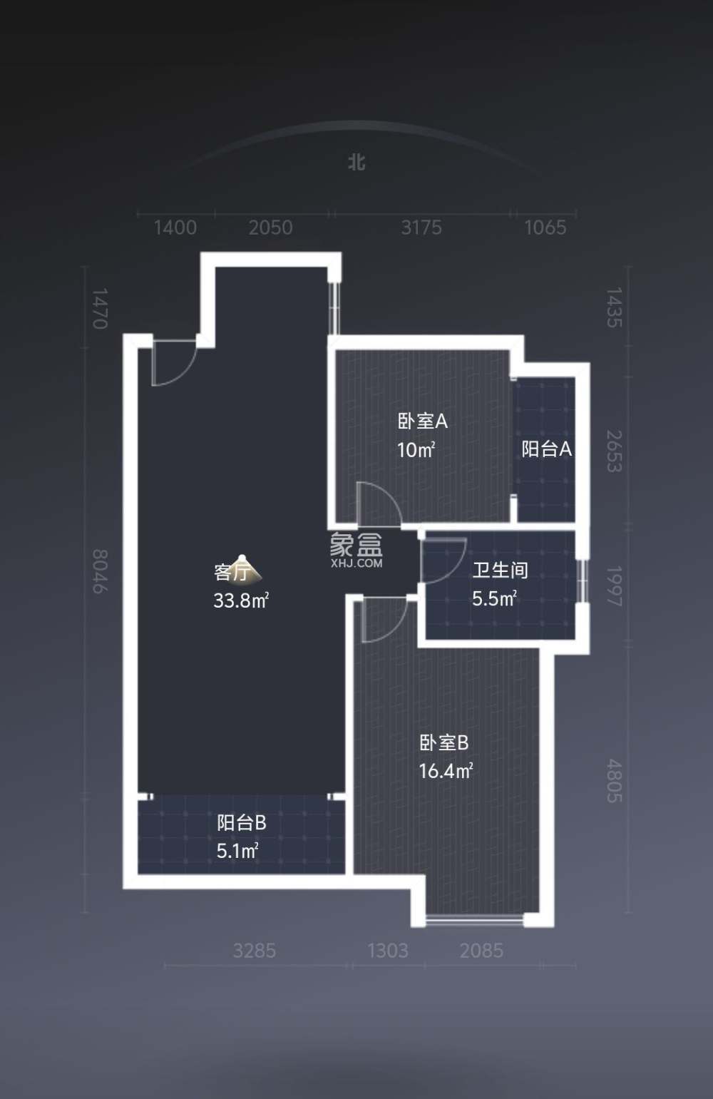 西郡佳园  2室2厅1卫    31.8万