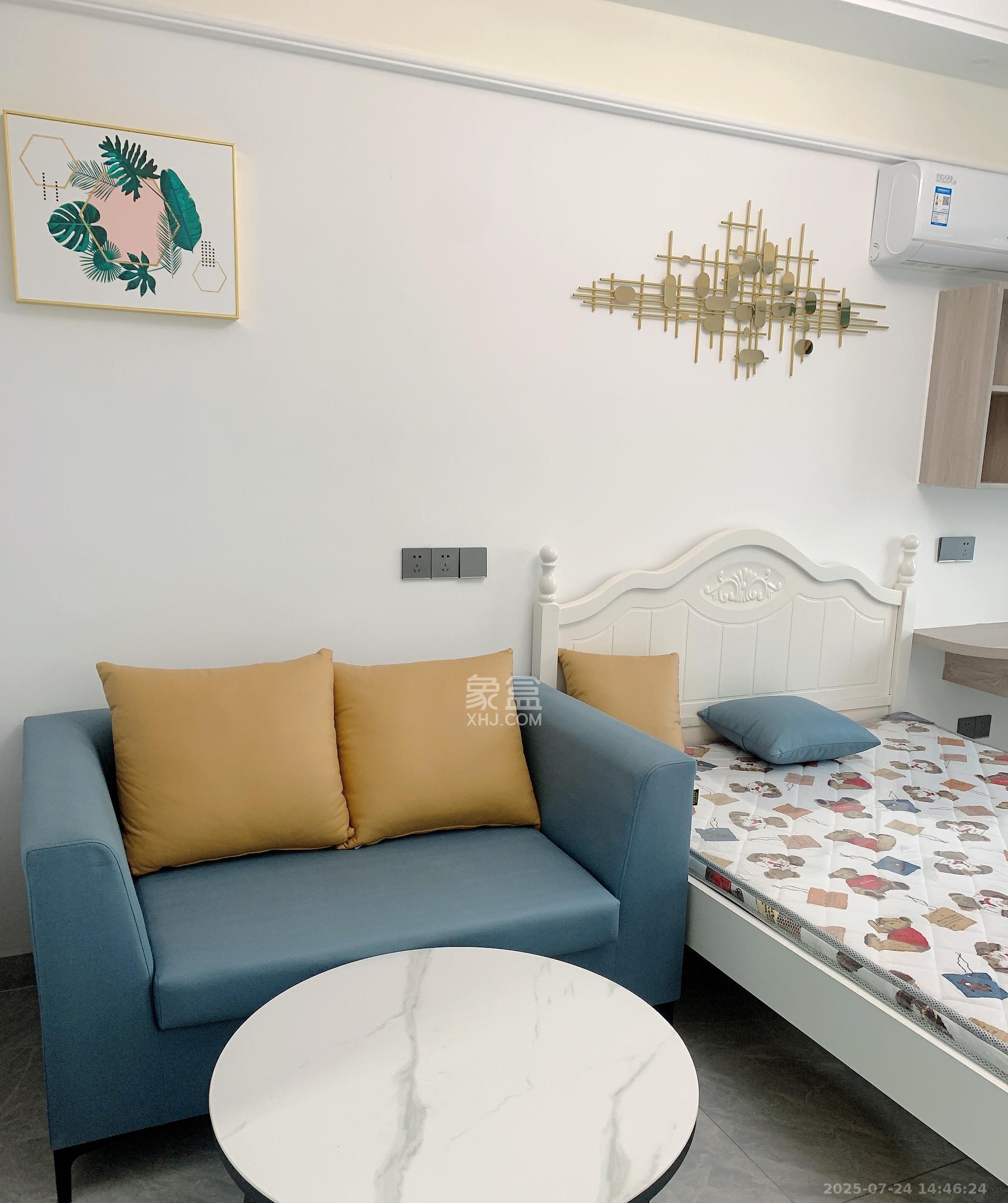 龙湖湘江星座(祺鑫星座公寓) 1室0厅1卫 1500.0元/月 龙湖湘江星座(祺鑫星座公寓) 1室0厅1卫 1500.0元/月室内图