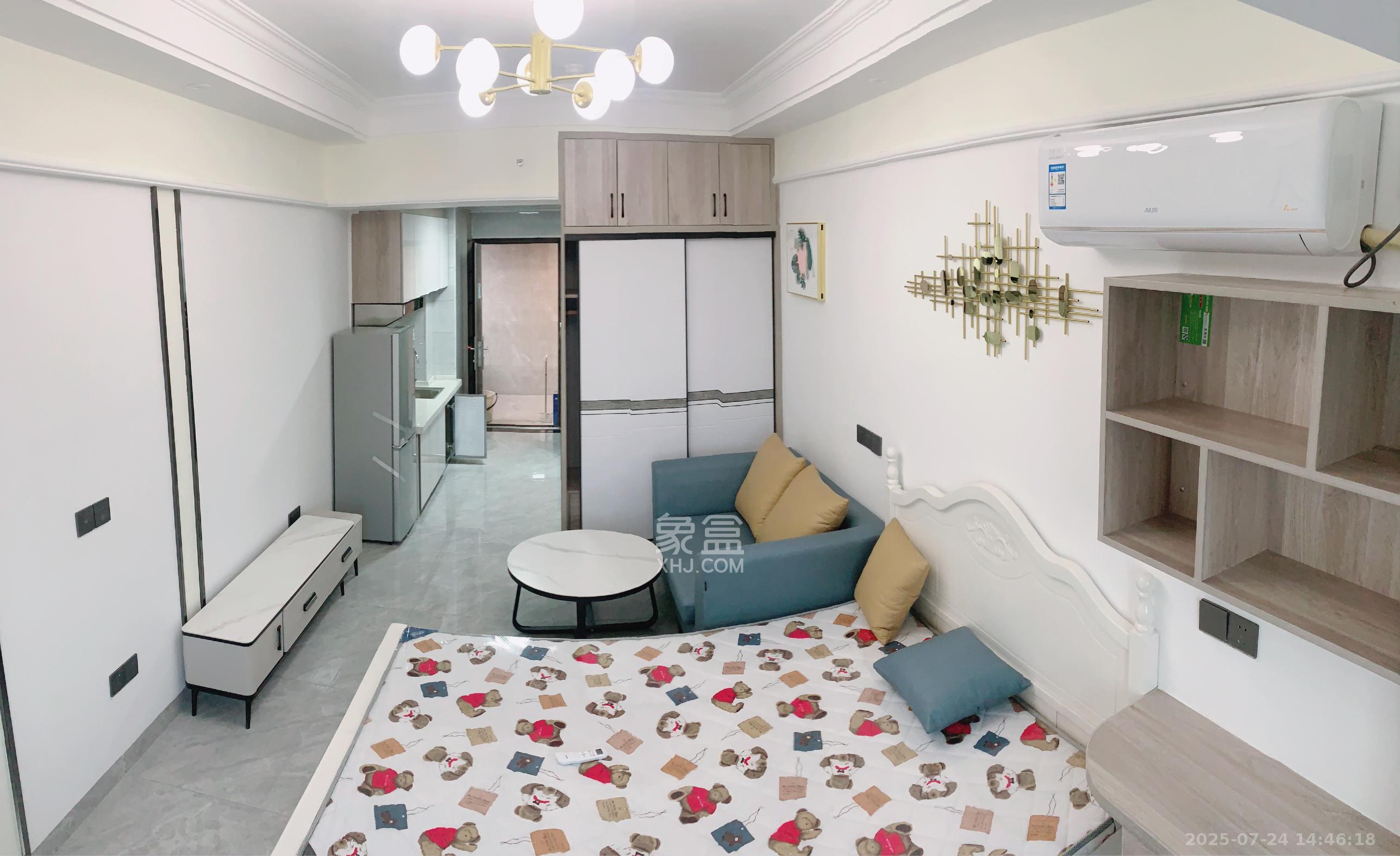 龙湖湘江星座(祺鑫星座公寓) 1室0厅1卫 1500.0元/月 龙湖湘江星座(祺鑫星座公寓) 1室0厅1卫 1500.0元/月室内图