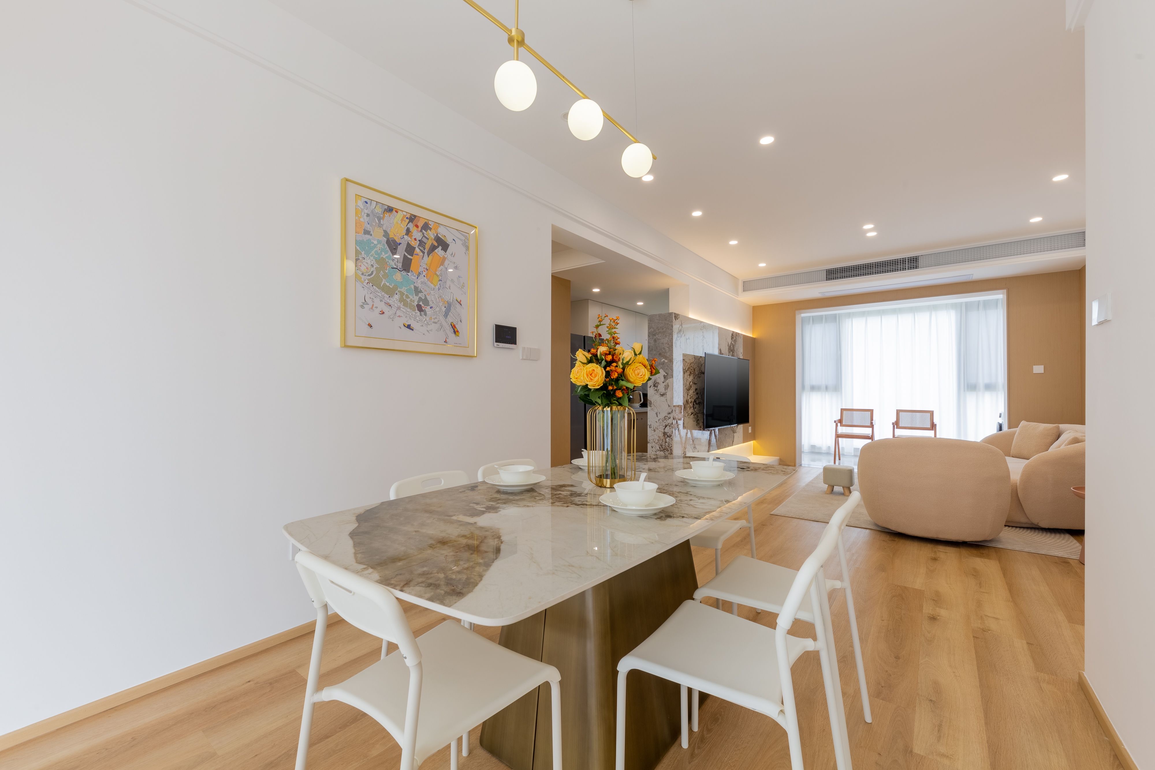 耀江西岸公馆 3室2厅1卫 3600.0元/月 耀江西岸公馆 3室2厅1卫 3600.0元/月室内图