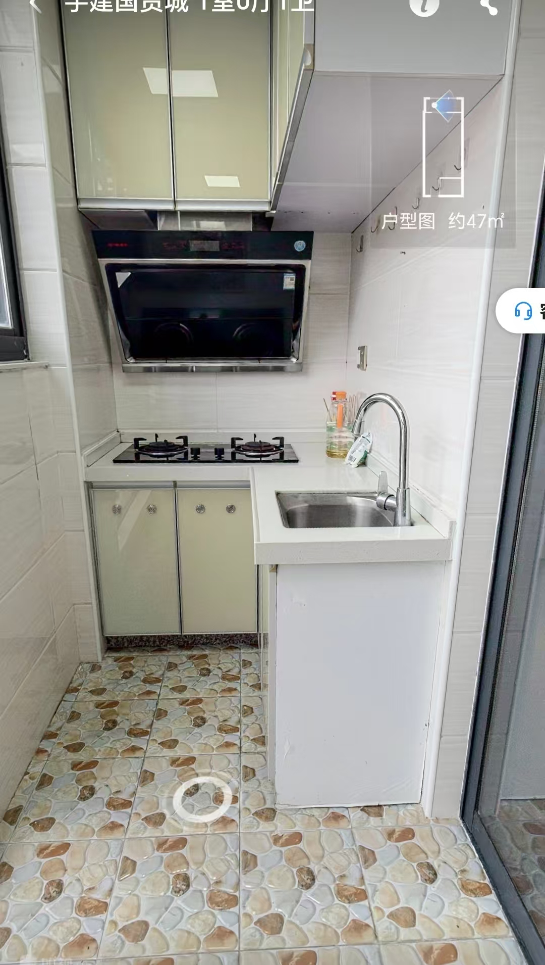 宇建国贸城 1室1厅1卫 2300.0元/月 宇建国贸城 1室1厅1卫 2300.0元/月室内图