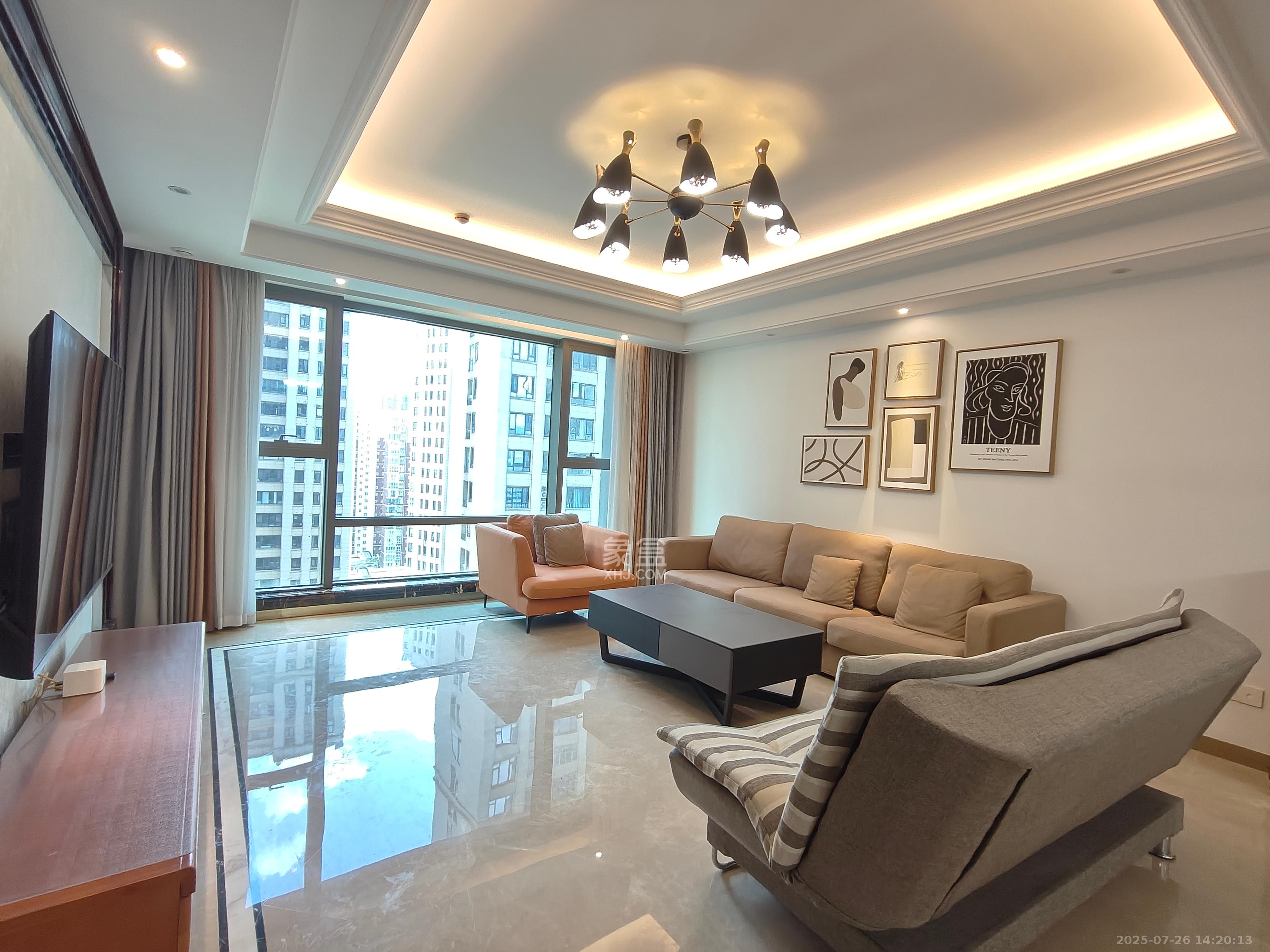 中隆国际嘉熙中心 3室2厅2卫 6800.0元/月 中隆国际嘉熙中心 3室2厅2卫 6800.0元/月室内图