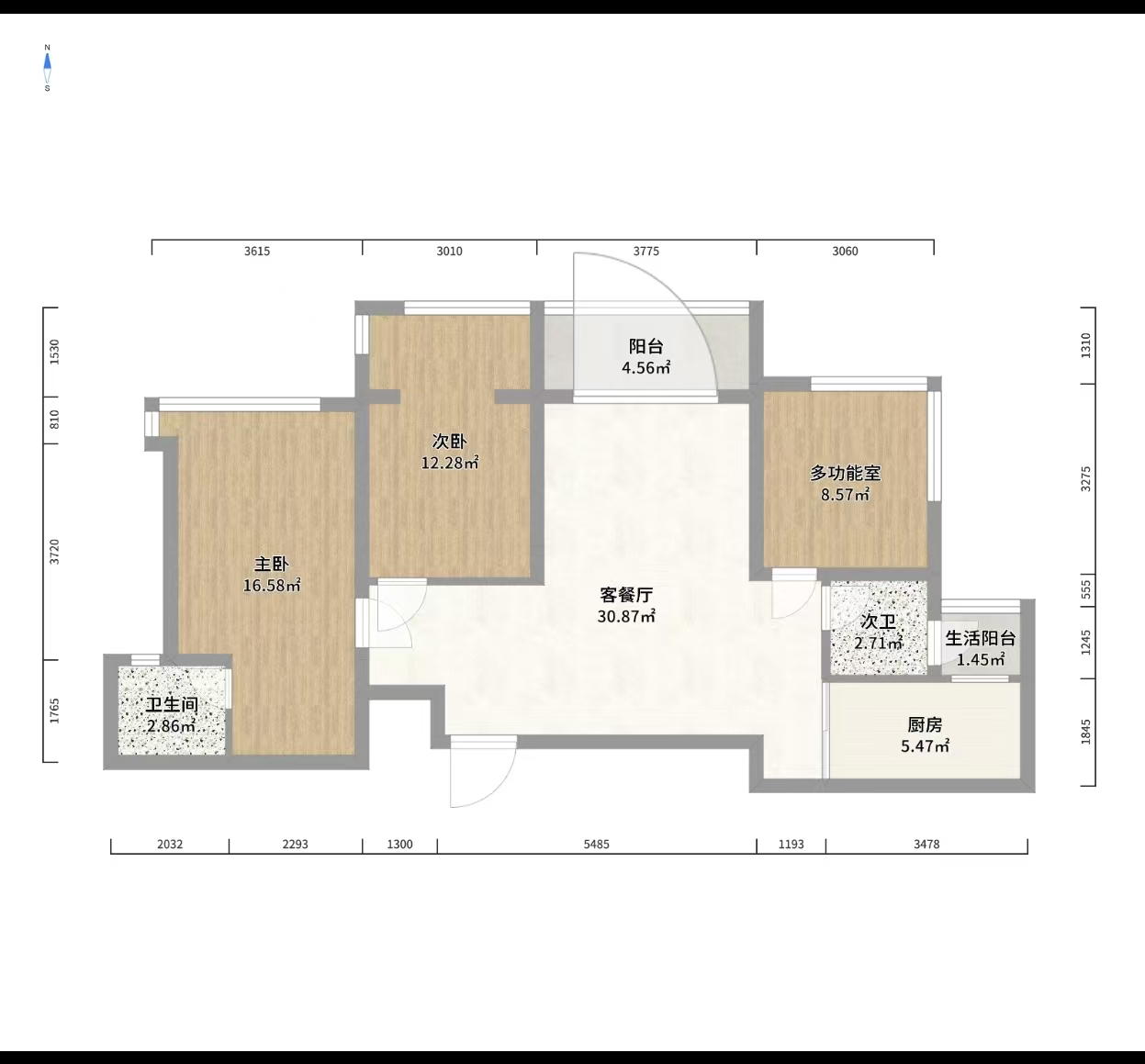 翡翠公园(北大资源)  3室2厅2卫    55.0万 翡翠公园(北大资源)  3室2厅2卫    55.0万