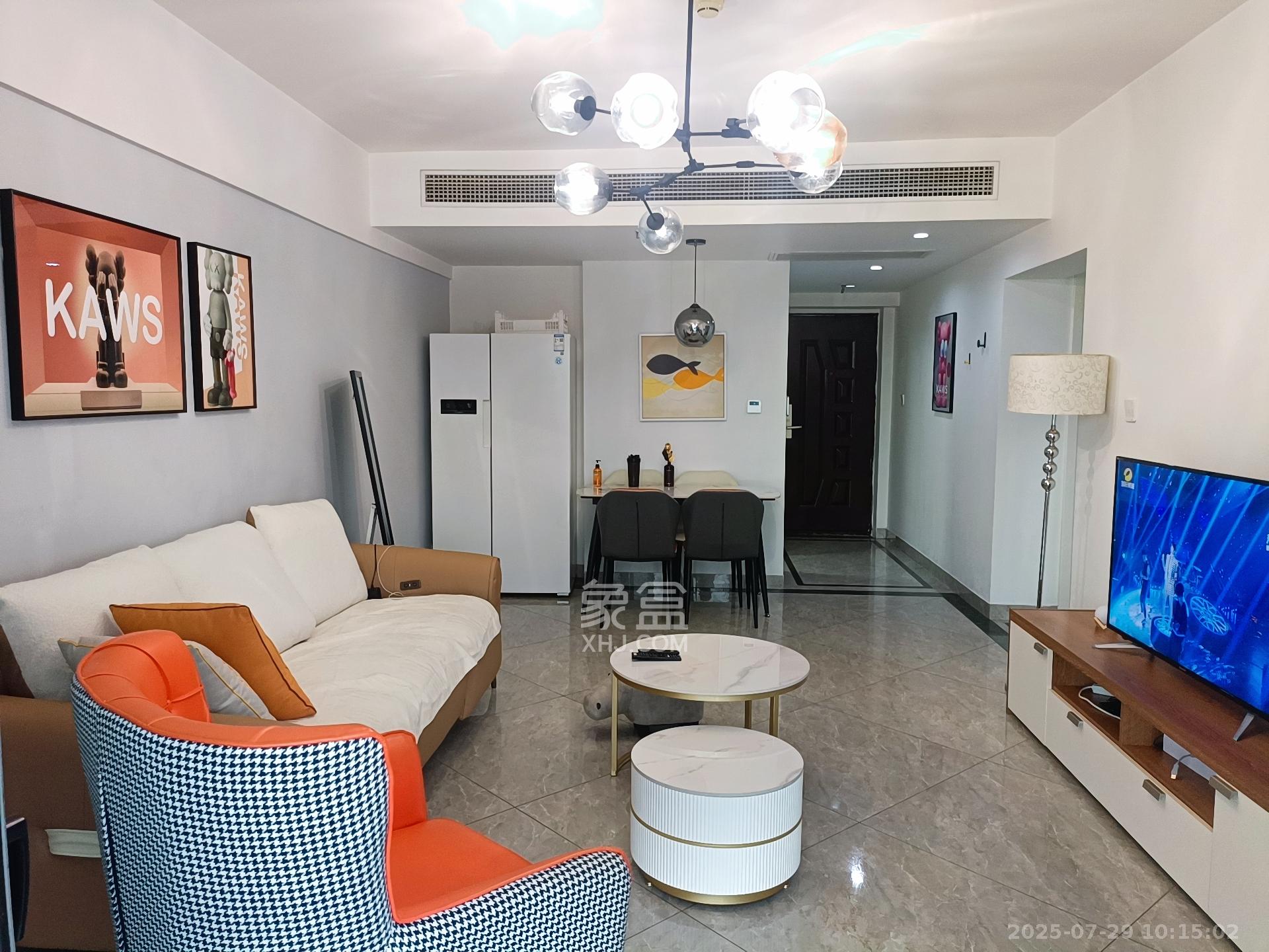 保利国际广场 1室2厅1卫 6000.0元/月 保利国际广场 1室2厅1卫 6000.0元/月室内图