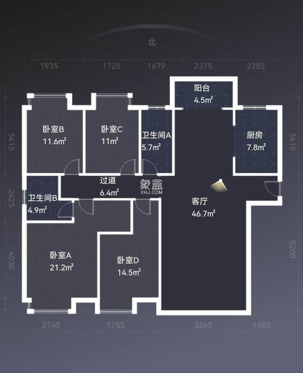 金水湾  5室2厅2卫    81.8万